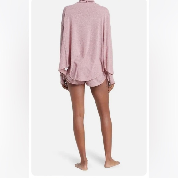 Free People Suedehead Pajama Top - Size M - Picture 2 of 7